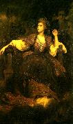 Sir Joshua Reynolds mrs siddons as the tragic muse USA oil painting artist